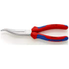 KNIPEX - Pince de mécanicien 200mm - Becs 1/2ronds décalés striés - Bi-matière - Chromée