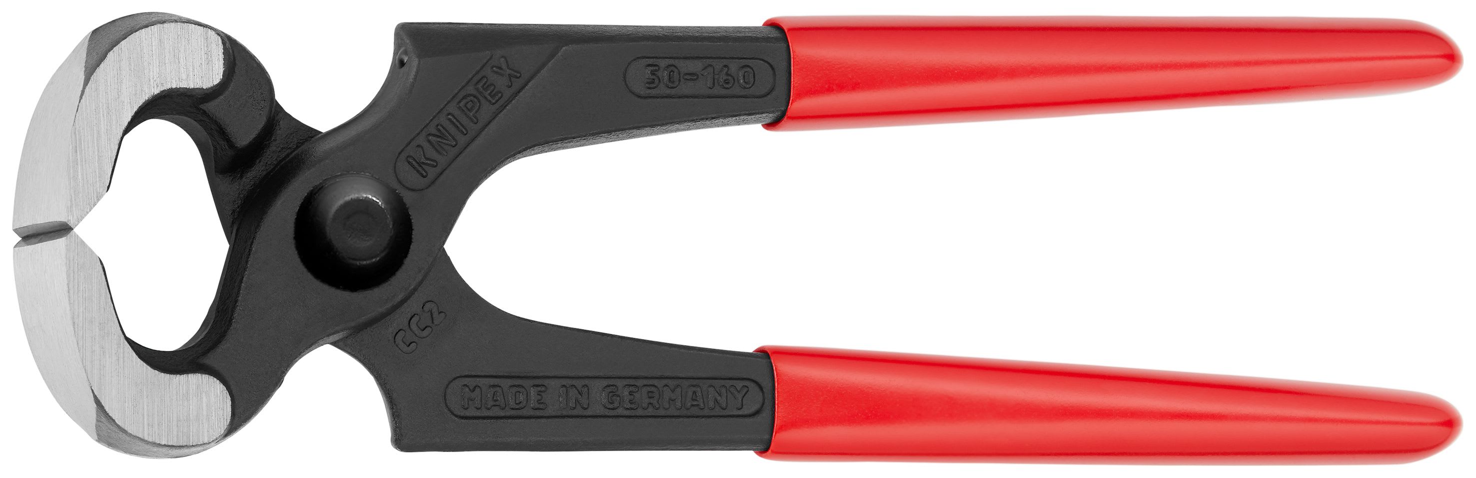 KNIPEX - Tenaille Sollicitations extrêmes 160mm - Gainage PVC, tête polie - 60 HRC