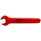 KNIPEX - Clé à fourche - 7/16'' - Tête inclinée à 15° - Longueur 120mm - Isolée 1000V
