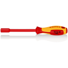KNIPEX - Clé à douille - 8mm - Avec poignée de tournevis - Longueur 237mm - Isolée 1000V