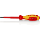 KNIPEX - Tournevis 6 pans mâle 6mm - Longueur lame 100mm - Isolé 1000V
