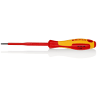 KNIPEX - Tournevis plat - 3mm - Isolé 1000V - Longueur lame 100mm