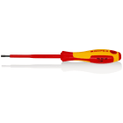 KNIPEX - Tournevis plat - 3,5mm - Isolé 1000V - Longueur lame 100mm