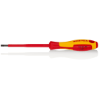 KNIPEX - Tournevis plat - 4mm - Isolé 1000V - Longueur lame 100mm
