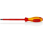 KNIPEX - Tournevis plat - 6,5mm - Isolé 1000V - Longueur lame 150mm