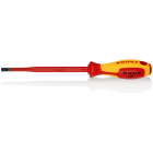 KNIPEX - Tournevis Slim plat - 6,5mm - Isolé 1000V - Longueur lame 150mm