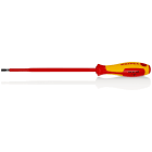 KNIPEX - Tournevis plat - 4,5mm - Isolé 1000V - Longueur lame 180mm