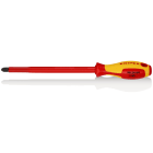 KNIPEX - Tournevis cruciforme Phillips® - PH4 - Isolé 1000V - Longueur lame 200mm