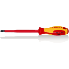 KNIPEX - Tournevis cruciforme Pozidriv® - PZ3 - Isolé 1000V - Longueur lame 150mm