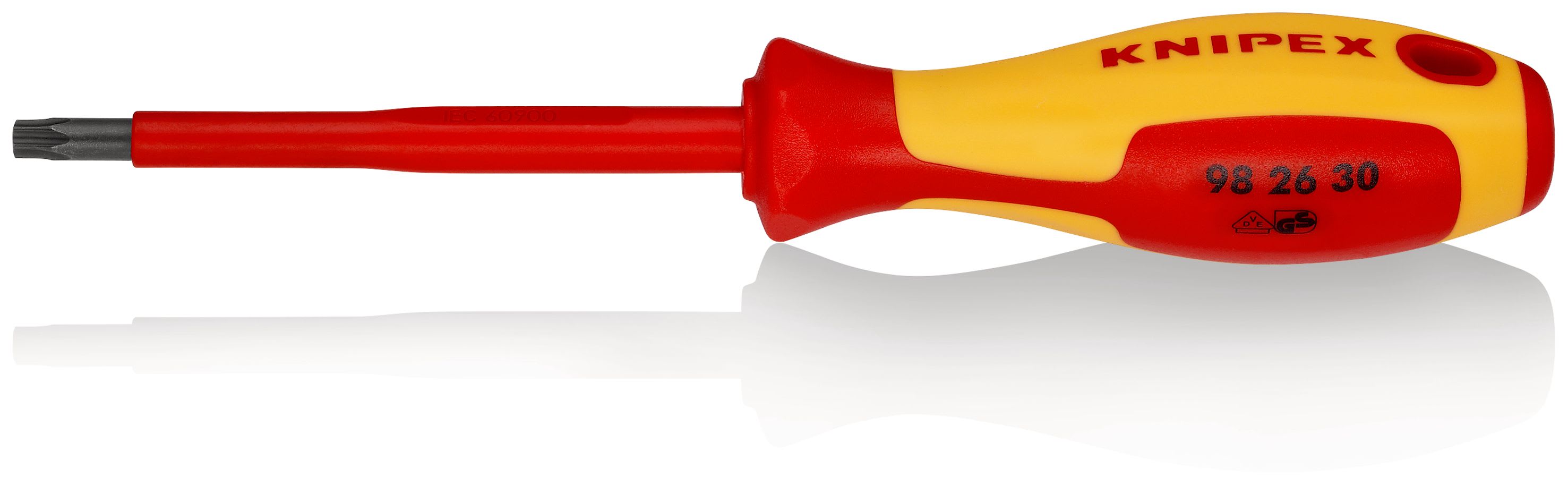 KNIPEX - Tournevis Torx® - TX30 - Isolé 1000V - Longueur lame 100mm