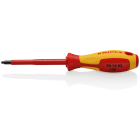 KNIPEX - Tournevis emprunte carrée R2 isolé 1000V