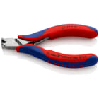 KNIPEX - Pince coupante de devant sans biseau pour l'électronique 115mm 90° - Bi-matière
