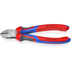 KNIPEX - Pince coupante de côté multiusage 180mm - Tête étroite - Bi-matière - 62 HRC