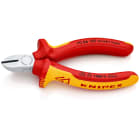 KNIPEX - Pince coupante de côté multiusage tête étroite 125mm Bi-matière Chromée 1000V