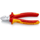 KNIPEX - Pince coupante de côté multiusage tête étroite 160mm Bi-matière - Chromée 1000V