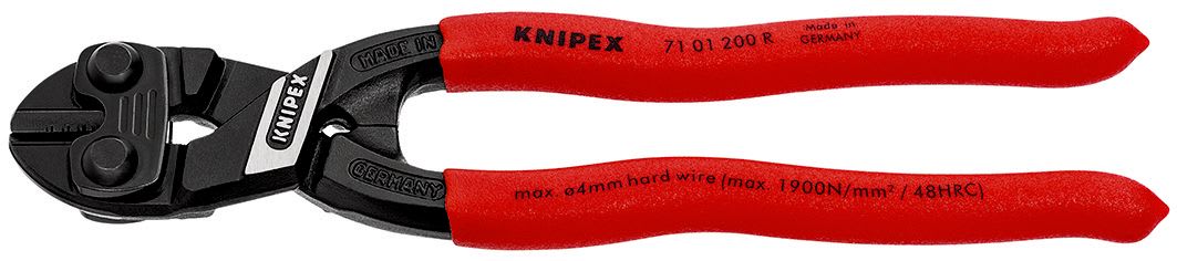 KNIPEX - Coupe boulons compact CoBolt® 200mm "ROBUST" - Gainage PVC - 64 HRC