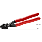 KNIPEX - Pince coupe-boulon compact CoBolt 200mm coudee a 20 - Gainage PVC