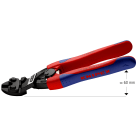 KNIPEX - Coupe boulons compact Cobolt® Evidé - Coudé - Gainage bi-matière - Avec ressort