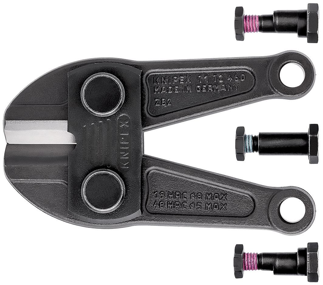KNIPEX - Tête de rechange pour coupe-boulon Haute Performance 460mm 1 paire de mâchoires