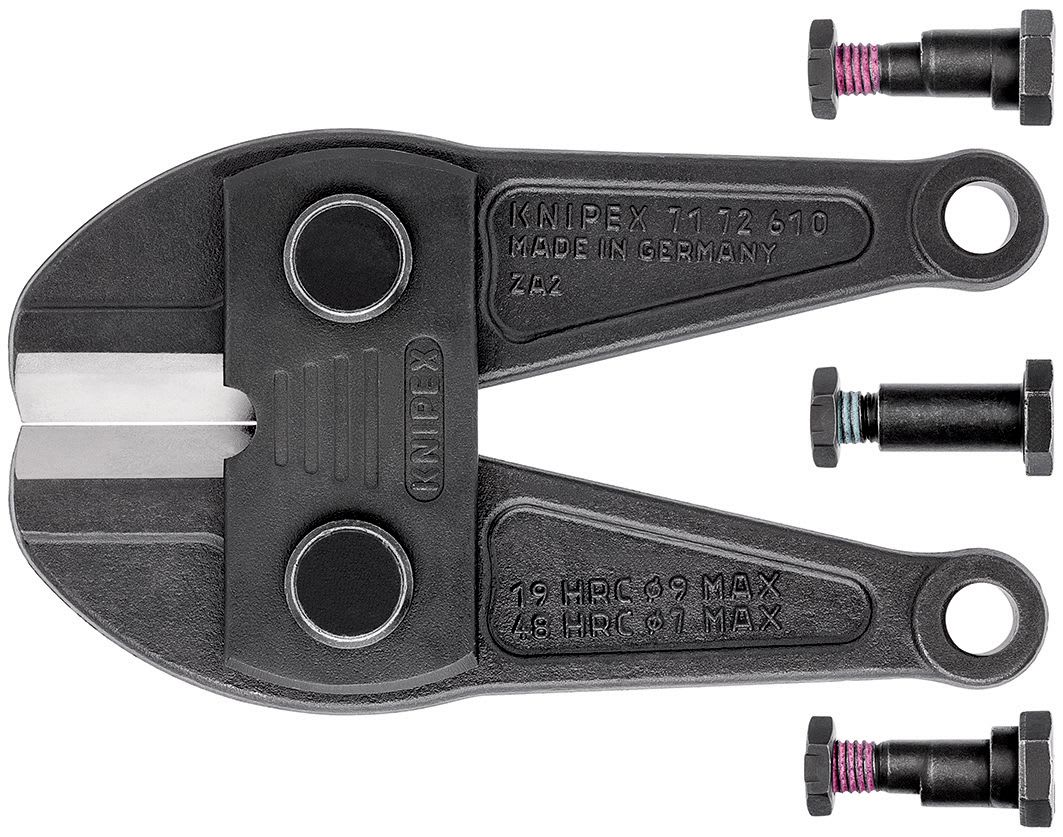 KNIPEX - Tête de rechange pour coupe-boulon Haute Performance 610mm 1 paire de mâchoires