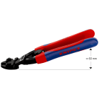 KNIPEX - Pince coupante a ras demultipliee metaux tendres et plastiques 200mm Bi-matiere