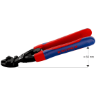 KNIPEX - Pince coupante à ras démultipliée métaux tendres et plastiques 200mm Bi-matière