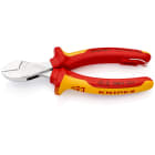 KNIPEX - Pince coupante de côté X-Cut® 160mm - Bi-matière Chromée 1000V Antichute - SC