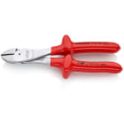 KNIPEX - Pince coupante forte démultiplication 200mm - Chromée - Surmoulée 1000V