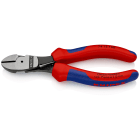 KNIPEX - Pince coupante de côté forte démultiplication avec ressort 160mm - Bi-matière