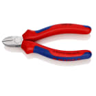 KNIPEX - Pince coupante de côté pour électromécanicien 125mm Gaines Bi-matière - Chromée