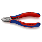 KNIPEX - Pince coupante de cote pour electromecanicien 125mm - Ressort - Bi-matiere