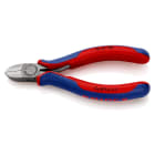 KNIPEX - Pince coupante de côté à ras pour électromécanicien 125mm Ressort - Bi-matière