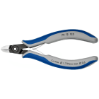 KNIPEX - Pince coupante de précision petit biseau renforcé 125mm - Ressort - Bi-matière