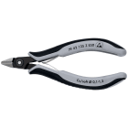 KNIPEX - Pince coupante tête pointue coupe à ras 125mm - Ressort - Bi-matière - ESD