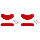 KNIPEX - Lot de 4 machoires de rechange pour pinces 81 1X 250 Rouges Mono-composant