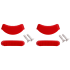 KNIPEX - Lot de 4 mâchoires de rechange pour pinces 81 1X 250 Rouges Mono-composant