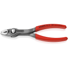 KNIPEX - Pince multiprise frontale et latérale Twingrip 150mm - Gainage PVC - Tête polie