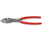 KNIPEX - Pince multiprise frontale et latérale Twingrip 200mm - Gainage PVC - Tête polie