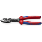 KNIPEX - Pince multiprise frontale Twingrip 200mm - Gainage Bi-matiere - Tete polie