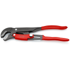 KNIPEX - Cle serre-tubes en S 330mm - Gainee PVC - Reglage par bouton - Ouverture: 42mm