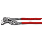 KNIPEX - Pince-clé noire tête polie 300 mm - Gainage PVC - Capacité 68mm