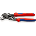 KNIPEX - Pince-clé atramentisée noire 180 mm - Gainage bi-matière - Ouverture 40mm - SC