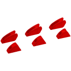 KNIPEX - Mâchoires de protection adaptables sur pince-clé 180mm - Set de 3 paires