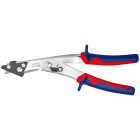 KNIPEX - Grignoteuse à tôles - 280mm - Gainage bi-matière - Nickelée