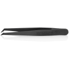 KNIPEX - Pince brucelle en plastique 115mm ESD extrémités coudées