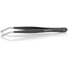 KNIPEX - Pince brucelle inox de positionnement 120mm ESD coudée à 35°