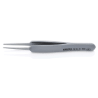 KNIPEX - Brucelle de précision en Inox avec isolation plastique ESD - Pointes carrées