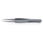 KNIPEX - Brucelle de précision en Inox avec isolation plastique ESD - Pointes fines