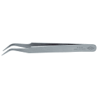 KNIPEX - Brucelle de précision 120mm coudée 45° Ultrafine - Acier inox antimagnétique