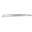 KNIPEX - Brucelle de précision 155mm coudée 45° avec goujon - Pointue - Acier Chromé